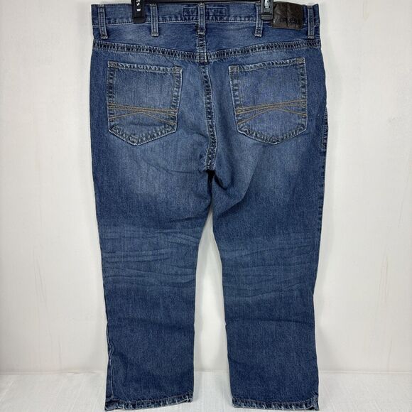 Express Jeans Men's Size‎ 38x30 Blake Loose Fit Straight Leg Medium Wash Jeans - Picture 6 of 15